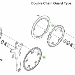 Shimano Vis De Plateau ALFINE/TIAGRA/SORA (5 Pièces) -Roues Soldes Boutique Alfine