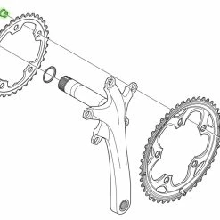 Shimano Vis De Plateau ALFINE/TIAGRA/SORA (5 Pièces) -Roues Soldes Boutique FC CX50