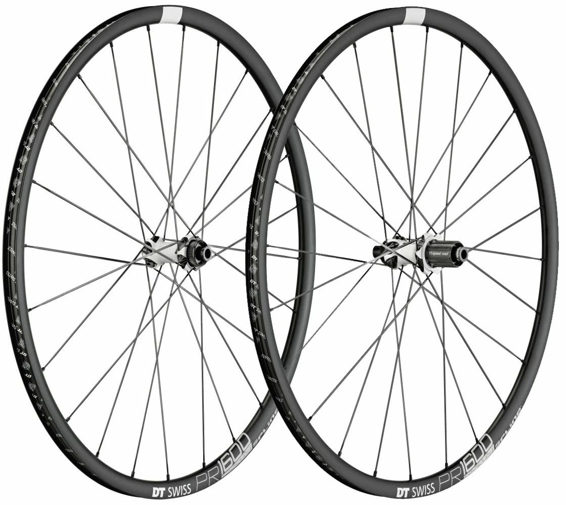 Dt-swiss PR 1600 Spline DB 23mm Jeu De Roues 3 Dt-swiss PR 1600 Spline DB 23mm Jeu De Roues