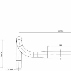 RITCHEY Guidon Comp Curve -Roues Soldes Boutique Ritchey Comp Curve Lenker 30335317052 4