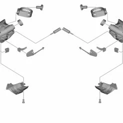 Shimano Badge 105 ST-R7020 -Roues Soldes Boutique Shimano 105 ST R7020 Namensschild