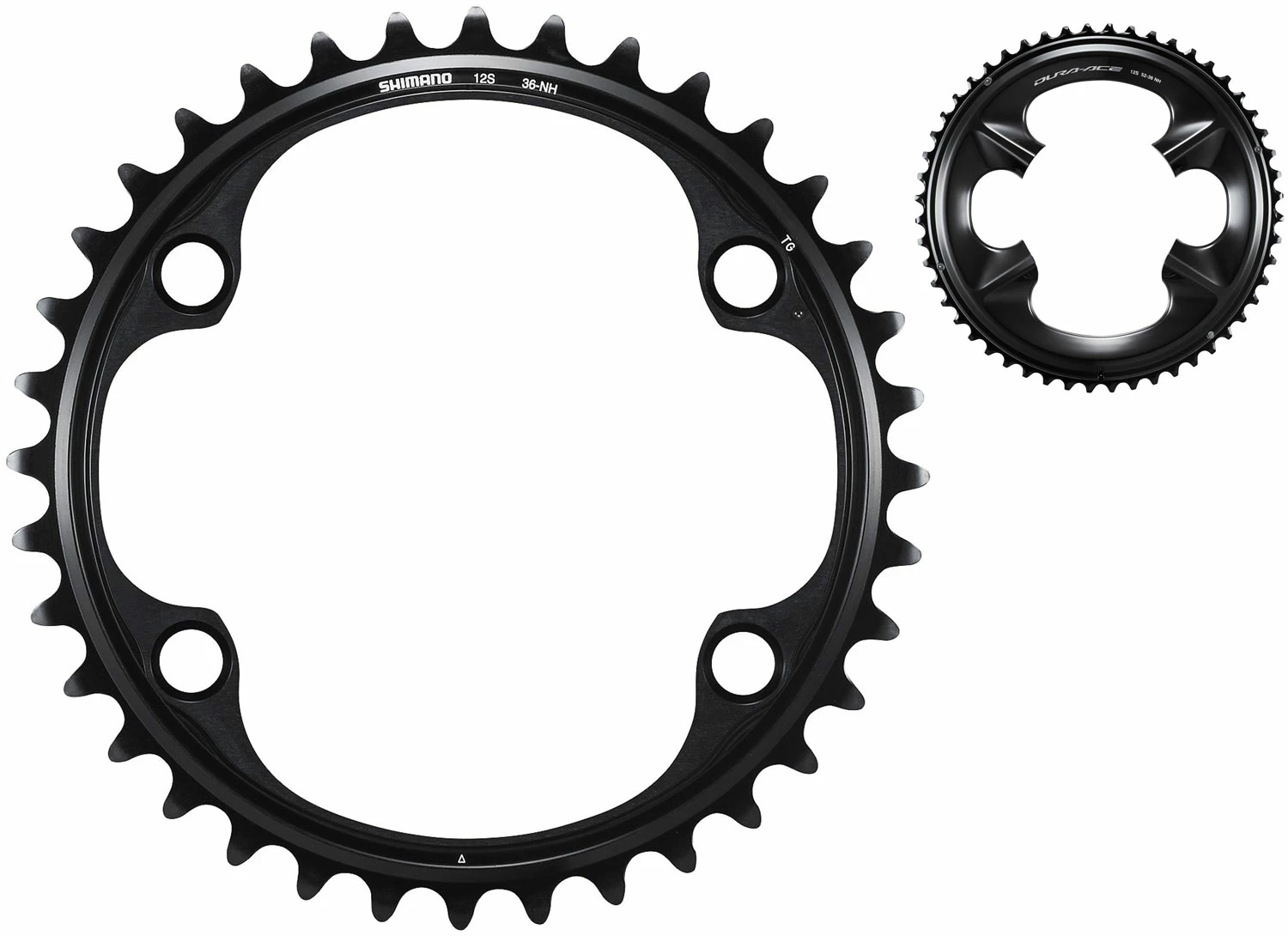 Shimano DURA ACE Plateau Pour FC-R9200 52/36 Dents 3 Shimano DURA ACE Plateau Pour FC-R9200 52/36 Dents