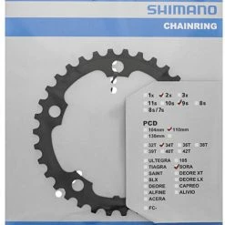 Shimano SORA FC-R3000/FC-3550 Plateau De Chaîne 10 Shimano SORA FC-R3000/FC-3550 Plateau De Chaîne -Roues Soldes Boutique Shimano SORA FC R3000 34 Zahne KSR Y1NB34000