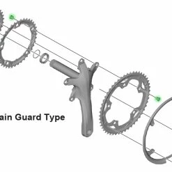 Shimano SORA Boulons De Plateau FC-3550 (5 Pièces) -Roues Soldes Boutique Shimano SORA Kettenblattschrauben 5 Stuck