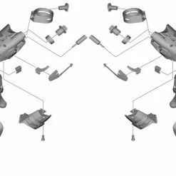 Shimano Badge TIAGRA/GRX ST-4720/RX600 -Roues Soldes Boutique Shimano TIAGRA GRX ST 4720 RX600 Namensschild
