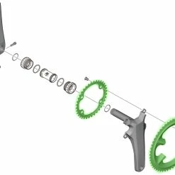 Shimano Plateau ULTEGRA Pour FC-R8100 52/36 Dents -Roues Soldes Boutique Shimano ULTEGRA Kettenblatt fur FC R8100