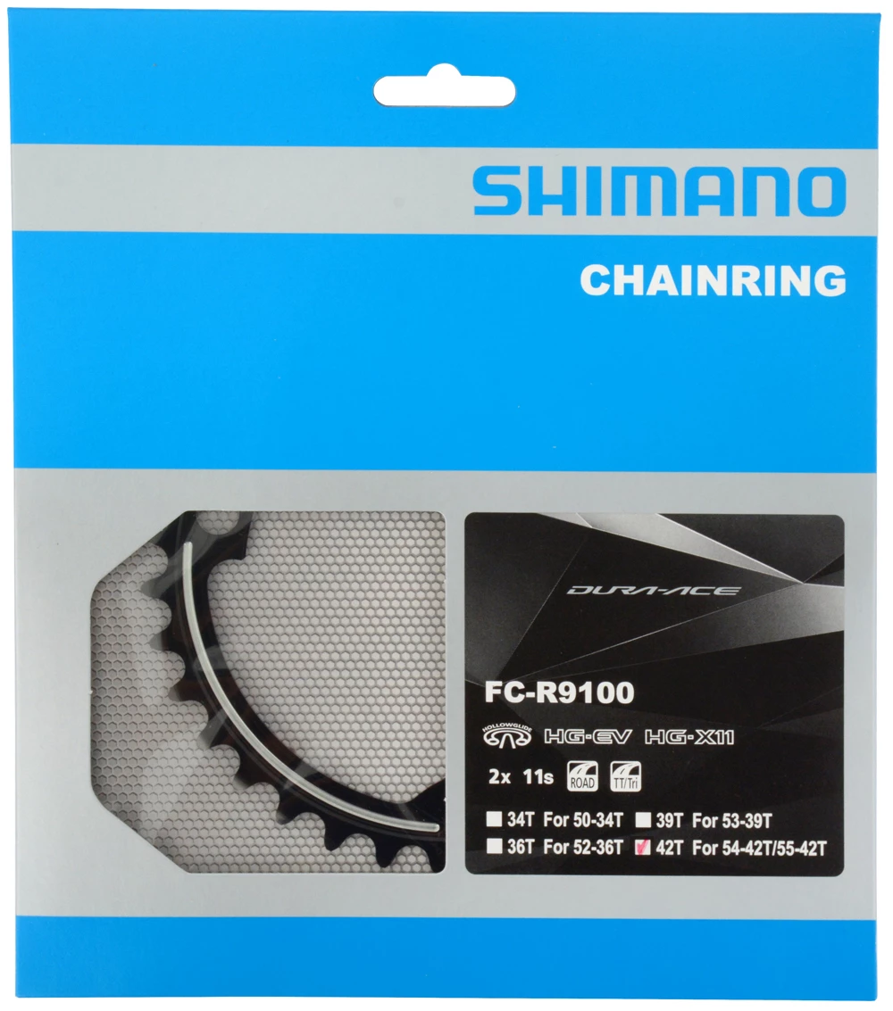 Shimano Plateau DURA ACE Pour FC-R9100 55-54/42 Dents 8 Shimano Plateau DURA ACE Pour FC-R9100 55-54/42 Dents â Image 6