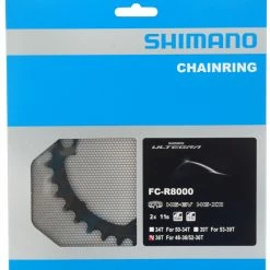 Shimano Pignon ULTEGRA Pour FC-R8000 52-46/36T (MT) 9 Shimano Pignon ULTEGRA Pour FC-R8000 52-46/36T (MT) -Roues Soldes Boutique Shimano Ultegra Kettenblatt FC R8000 MT fur 46 52 36 Zahne 20048298 d