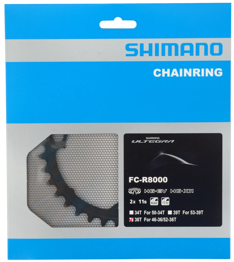 Shimano Pignon ULTEGRA Pour FC-R8000 52-46/36T (MT) 6 Shimano Pignon ULTEGRA Pour FC-R8000 52-46/36T (MT) – Image 4