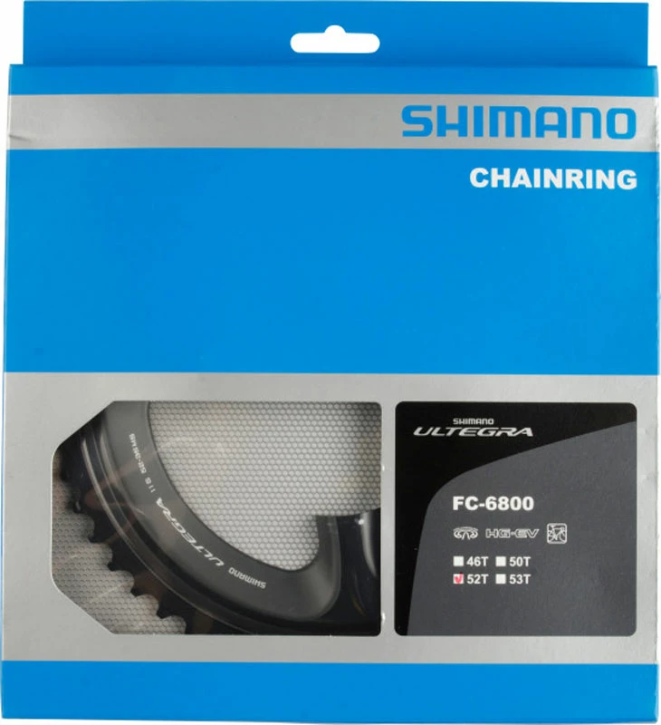 Shimano Plateau ULTEGRA 11 Vitesses Pour FC-6800 52 Dents (MB) 3 Shimano Plateau ULTEGRA 11 Vitesses Pour FC-6800 52 Dents (MB)