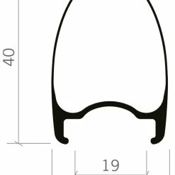 Vision SC 40 Clincher TLR Jeu De Roues Carbone -Roues Soldes Boutique metron 40sl chtlr profilo 2
