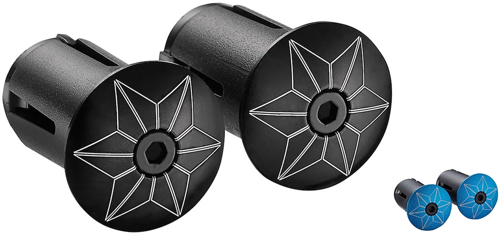 Supacaz Bouchons De Guidon Star Plugz Anodized 3 Supacaz Bouchons De Guidon Star Plugz Anodized